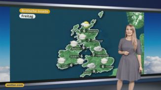 Das Wetter in Europa am 02. Dezember 2016