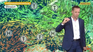 Das Wetter in Europa am 04. Oktober 2017