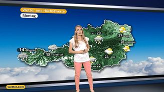 Das Wetter in Österreich am 11. August 2016