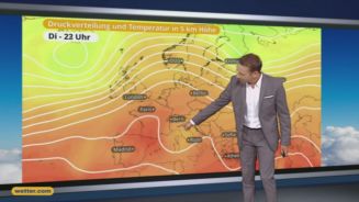 Das Wetter in Europa am 29. August 2016