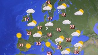 Das Wetter in Europa am 04. Januar 2016
