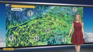 Das Wetter in Europa am 31. Dezember 2016