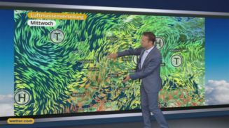 Das Wetter in Europa am 17. Mai 2017