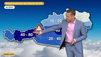 Das Wetter in Österreich am 11. Juli 2017