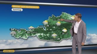Das Wetter in Österreich am 04. September 2016