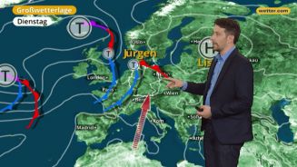 Das Wetter in Europa am 15. August 2017