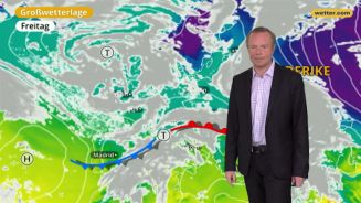 Das Wetter in Europa am 17. Januar 2018