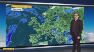 Das Wetter in Europa am 23. Mai 2017