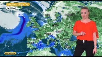 Das Wetter in Europa am 12. Februar 2018