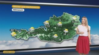 Das Wetter in Österreich am 22. Mai 2017