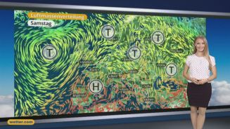 Das Wetter in Europa am 10. Juni 2017