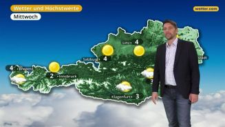 Das Wetter in Österreich am 13. Dezember 2017