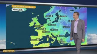 Das Wetter in Europa am 01. Februar 2017