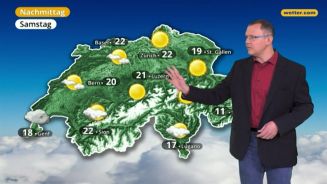 Das Wetter in der Schweiz am 7. April 2018