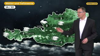 Das Wetter in Österreich am 23. Dezember 2017