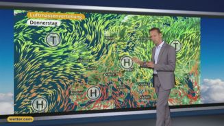 Das Wetter in Europa am 15. Juni 2017