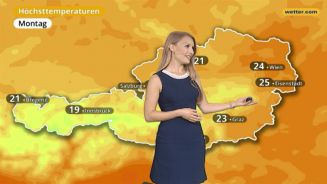 Das Wetter in Österreich am 21. August 2017