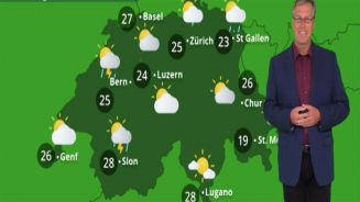 Das Wetter in der Schweiz am 3. Juni 2018