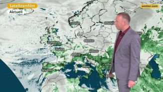 Das Wetter in Europa am 21. Januar 2018