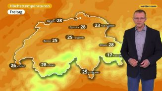 Das Wetter in der Schweiz am 20. April 2018
