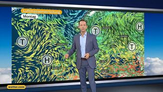 Das Wetter in Europa am 15. Mai 2016