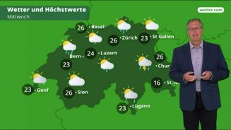 Das Wetter in der Schweiz am 28. Mai 2018