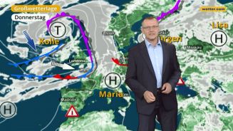Das Wetter in Europa am 17. August 2017