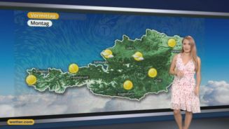 Das Wetter in Österreich am 08. August 2016