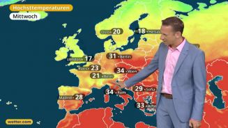 Das Wetter in Europa am 28. Juni 2017