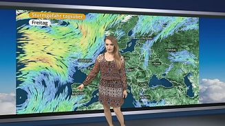 Das Wetter in Europa am 18. Februar 2016