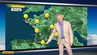 Das Wetter in Europa am 19. Juni 2017