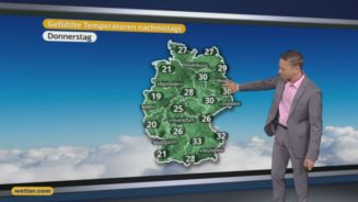 Das Wetter in Deutschland am 18. Mai 2017