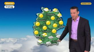 Das Wetter in der Deutschland am 23. Februar 2018