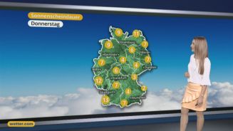 Das Wetter in Deutschland am 25. Mai 2017