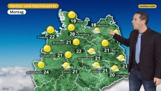 Das Wetter in Deutschland am 04. September 2017