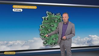 Das Wetter in Deutschland am 15. April 2016