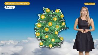 Das Wetter in Deutschland am 01. September 2017