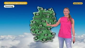 Das Wetter in Deutschland am 8. April 2018