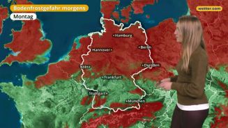 Das Wetter in Deutschland am 8. Januar 2018