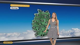 Das Wetter in Deutschland am 18. April 2016