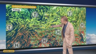 Das Wetter in Deutschland am 08. Juli 2016