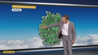 Das Wetter in Deutschland am 26. August 2016