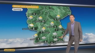 Das Wetter in Deutschland am 24. April 2016