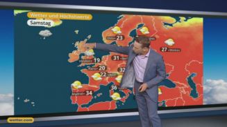 Das Wetter in Österreich am 25. Juni 2016