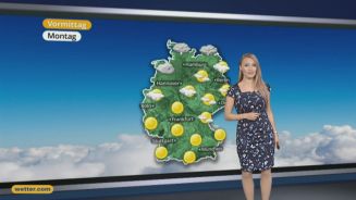 Das Wetter in Deutschland am 24. April 2017